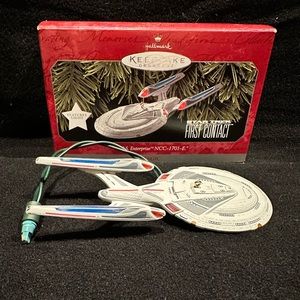 Hallmark USS Enterprise NCC-1701 Ornament 1998